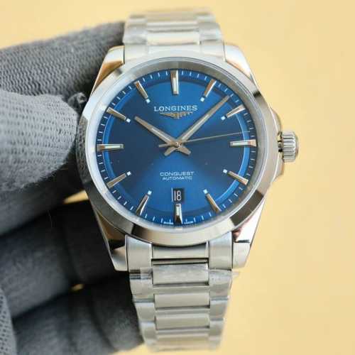 统一 2025全新推出浪琴Longines-浪琴康卡斯悦动系列 机芯搭载机芯2824全自动机械机芯，全新塑封原装机，改良版技术成熟十分稳定动力储备高达48小时