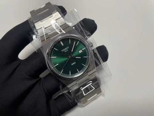 天梭Tissot 经典系列超级玩家X 9.50Mm X 40Mm 316L精钢表壳 瑞士制造石英机芯 男士 T137.410. 91