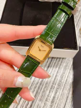 钢带20 萧邦中古表 忒好看了，太lady 了，气质queen，这枚萧邦的vintage中古表，直径24Mm瑞士石英机芯，这枚全金方盘本身是气质挂，精妙在四角8 - 点击图像关闭