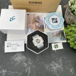 Casio卡西欧Ba-110Pl多彩可爱女表北极光卡西欧Baby-G新款限量尺寸42Mm Led照明 全自动日历 秒表计时 每日闹钟整点计时 世界时间48个城市