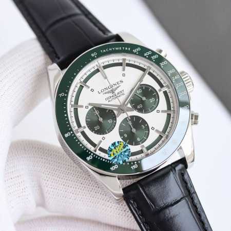 皮带 钢带+50 新品 浪琴 Longines-浪琴康卡斯悦动凭借其独特的设计，实用的功能和舒适的佩戴体验，成为了一款备受推崇的精品时计。 1字面是独特的“熊猫 - 点击图像关闭