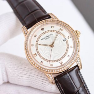 百达翡丽-Patek Philippe-火热新款式，新款锅盖，耗时长达8个月！超薄男士自动机械腕表，采用进口原装9015机芯，每小时振频28800次，零返修质量