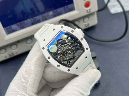 2410Zf Factory2025墙裂推荐 市场最高版本 理查.德目前最对版的Rm55，定制版Rm.Rmul3一体机芯，时轮和分轮随着对时而运动 超轻全身陶瓷 - 点击图像关闭