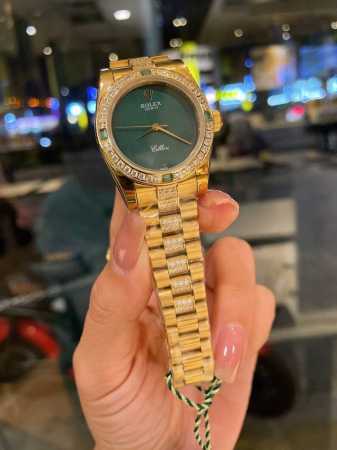 白钻 金钻 劳力士 日志 系列经典女款 实芯五珠钢带-原装压扣 小红书火爆推荐 设计显出独特高贵优雅女神气质！316精钢表壳搭配施华洛世奇水晶钻石，纯手工镶嵌而 - 点击图像关闭