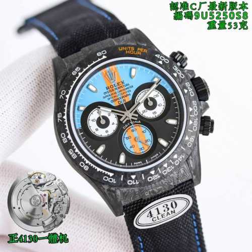 Sj出品 新品，新品，劳力士 迪通拿系列 Mk1 热门款式C厂Clean出品，必属精品，更新定制超轻碳纤维材质，一体表壳，一体表扣，让腕表表更加轻易快捷，佩戴感