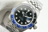C 劳力士 Rolex Gmt格林尼治升级版。采用正品一致904L钢材，一体成形的陶瓷白金字体圈口与正品一致。全新3285一体机芯。同步正品Gmt针通过正反调时