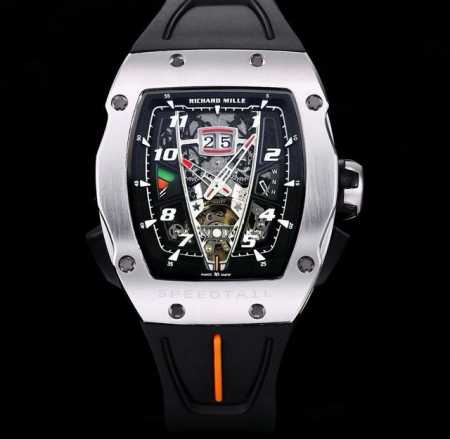 Richard Mille 理查米尔 Rm40-01 这是瑞士高端腕表品牌richard Mille与迈凯伦联合推出的第三款腕表 意义非凡 这款腕表在设计上从s - 点击图像关闭