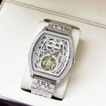 统一 精致飞轮 奢华大气 江诗丹顿-Vacheron Constsntin 男士腕表 全自动机械机芯 矿物强化玻璃 316L精钢表壳 精钢表带 简约时尚 商务必