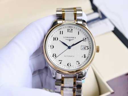 名匠系列：直批P皮 钢 金+10玫+20 双历+10 7浪琴-Longines 名匠系列 再次升级版本 多次反复修缮至完美 极致严格的质量保证。确保采用原版式抛 - 点击图像关闭