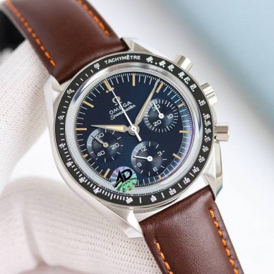 Tvs:皮带钢带 Tvs新品-欧米茄超霸系列Ck2998，型号：310.30.40.50.06 1，搭载欧米茄至臻天文台3861机芯，手动机械 精钢材质，棒状夜