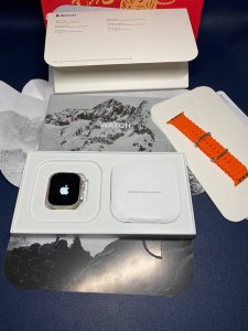 华强北S8 Ultra运动版带开机Logo外贸爆款 包含全英文说明书-手表+无线充+回环尼龙表带 无线充电：强力磁吸，2小时快速充电 支持退换货 退换要求屏幕膜