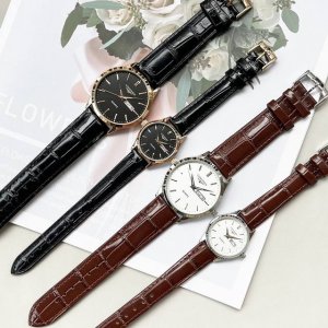 白皮 .金 .钢20浪琴-Longines 情侣对表 原装进口石英机芯 316L精钢表壳 直径男39Mm女29Mm 厚8Mm如果今天的阳光停止了它耀眼的光芒。那