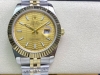 SK厂 劳力士Rolex 单历 日志型41mm 直径 41mm 机芯 搭载全自动机械机芯 圈口 劳力士RingCommand三角坑纹 光圈 镜面 防刮蓝宝石玻璃