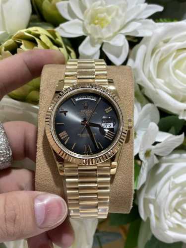 客自来表定制18K包金配重版星期日历型 Dd Mm表径 2836机芯 18K包玫瑰金 独家精品包金工艺 细节随便抠 请细品