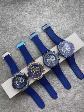 最新款新面出货 宇舶 恒宝 Hublot 英勇无畏，拳拳出击，简称“Hub”“恒宝”，Bigbang大爆炸元素材料计时码表V2版表壳采用进口316精钢材料 设计 - 点击图像关闭