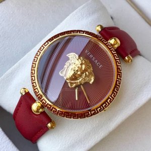 范思哲Vco系列，神秘时间石英女表，39Mm表径，异形蓝宝石玻璃，造菲！中央有3D美杜莎头像，精美绝伦，表圈珐琅顶环刻有希腊回纹，保真一手价
