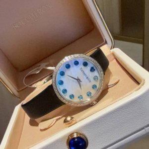 白钻 金钻650独家配盒送一副备用皮 DDD Tiffany腕表 DDD -只想给你特别的礼物- DDD 上手超美的 DDD 蒂夫尼- Tiffay&Co. 时