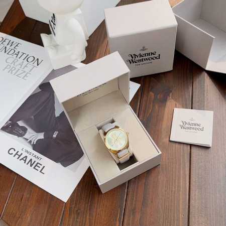 同样保真！手表这种东西来不了虚的！ Vivienne Westwood 薇薇安威斯特伍德 镶钻小熊石英女表 ，表径38Mm，#官网型号：Vv103Blgy# 原 - 点击图像关闭