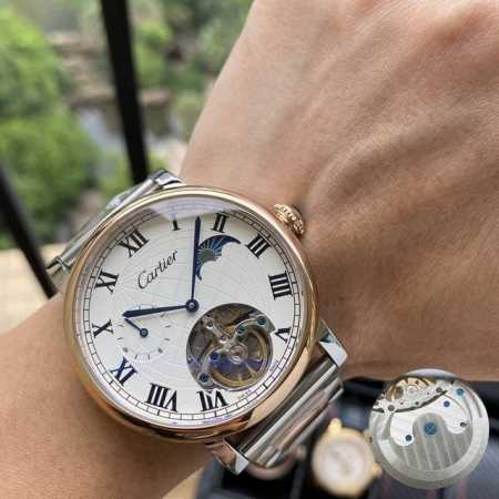 伦敦系列 精致百搭 白壳 玫 钢20 品牌 卡地亚--Cartier 类型 男士腕表 机芯 全自动机械机芯 材质 316L精钢表壳 表镜 矿物强化玻璃镜面 皮质 - 点击图像关闭