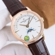 全新升级版Vacheron Constantin 经典之美品鉴江诗丹顿传承逆跳日历款腕表 型号4010U 000R-B329。盘面设计独树一帜，功能简单实用。采