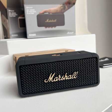 380 黑金色Marshall Emberton马歇尔蓝牙音箱防水便携音响重低音炮小钢炮 紧凑精悍 狂野响亮 逾20小时无线续航 Emberton是一款Mars - 点击图像关闭