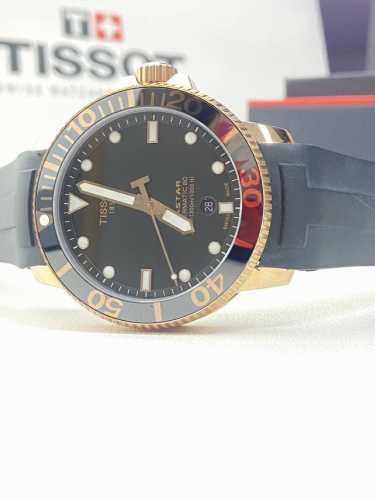 Tissot 天梭 海星系列 T120.407.11.041 搭配原装瑞士天文台认证C07.811机芯摆轮 自动机械男表 新款T120机械男表速驰系列驰骋都市