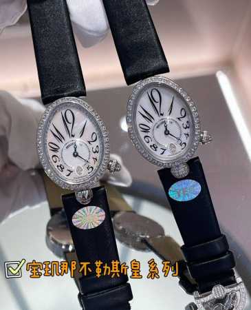 白壳 .金色 宝玑那不勒斯王后系列reine De Naples高品质女士瑞士石英机芯女表，腕表设计灵感正是来自宝玑大师为那不勒斯王后卡洛琳 缪拉所创制的世界首 - 点击图像关闭
