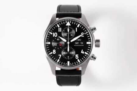 Zf经典臻品升级V2版驰骋高空 分秒必 真 Zf出品Iwc3777飞行员计时系列 机芯同步原装 表针尾部微微弯曲 双面防眩晕蓝色镀膜 成就此非凡经典 成熟做工 - 点击图像关闭