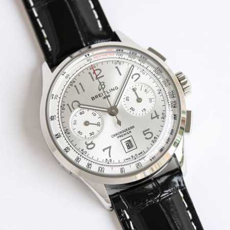 顶级复刻 Tw新品 百年灵 璞雅b01计时腕表premier B01 Chronograph 吴彦祖同款 Bn5 材质 316L精钢 直径 42毫米 厚度 13 - 点击图像关闭