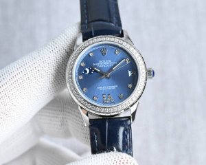 白钻 金钻 Tw Factory 2630年度爆款推荐最佳女款 劳力士新款R Olex 淑女珠宝系列 月[月亮]相 系列R77 9字位日月星辰功能 搭载原装进口