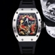 Richard Mille 理查米尔 Rm057 成龙盘龙陀飞轮腕表大胆运用全新性能的材质，延续奢华精致的时间艺术，将先进科技与精湛手工工艺完美融合，耗费无数个
