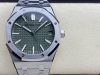 Zf厂出品 爱彼50周年纪念款15510全系列 41Mm全新的50Th Anniversary版本Ref. 15510St，一口气带来5款表盘颜色型号，包括：蓝