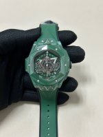 Hublot 大爆炸系列 刺青二代 45Mm 绿色陶瓷 快拆表表带