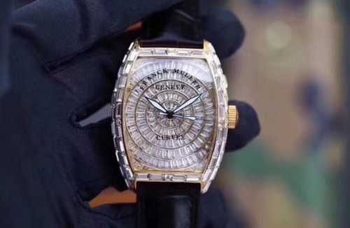 2410Abf 法穆兰 Franck Muller Casablanca系列8880腕表，表径39.5X55.3Mm，100%进口316L精钢表壳使用Cnc数控