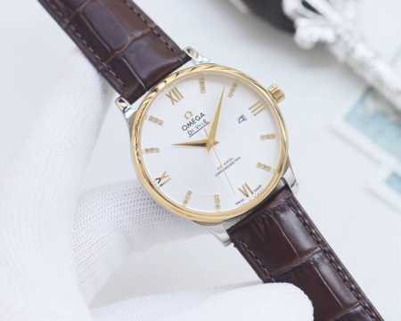 白 金610品牌：欧米茄-Omega 类型：男士腕表 壳套：顶级版316精钢L 表带：进口小牛皮表带 316L精钢表带 机芯：全自动机械机芯 镜面：矿物质防刮镜 - 点击图像关闭