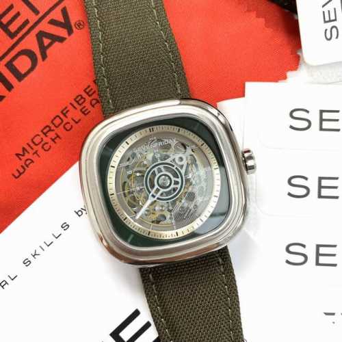 支持香港、美国直邮 独家新款首发 现货sevenfriday 七个星期五手表机械男表t2 01 改革后的新款比旧款更薄大小45.6X4 Mm 更符合国人手型 3