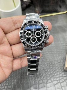 Ewe劳力士迪通拿系列 40Mm黑迪新款陶瓷圈口 搭载上海4131全自动机械计时码机芯