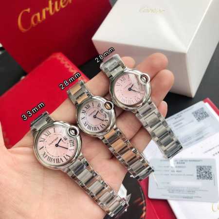 卡地亚蓝气球石英款 尺寸28Mm 33Mm 36Mm。 目前全球最火的款式之一。自戴送礼最强首选！价格跟白捡没两样，底盖，吊牌，保卡，三码合一！最高版本 最好品 - 点击图像关闭
