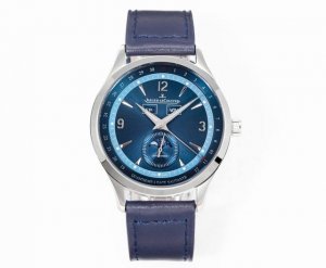 Jaeger-Lecoultre积家大师系列 Q4148420市场最高版本6点位真小秒 精彩细节 腕表尺寸40Mmx12Mm 薄而有质 1锅盖形表盘从侧面看是有