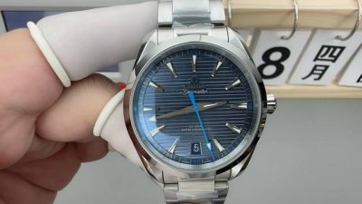 vs欧米茄海马 系列 柚木蓝面 41.5Mm*13.5Mm 8500同轴一体机芯