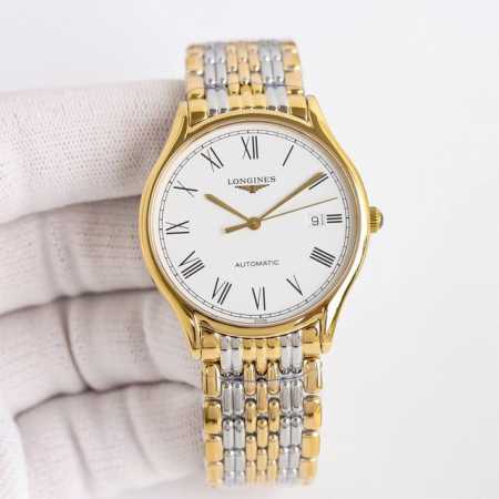 浪琴 Longines Mk3 律雅系列L4.960，38.5Mm尺寸. 一步到位凌越巅峰.搭配海欧2892机芯，统一装配原庄钢带，同步配件， 同时保证了正品表 - 点击图像关闭