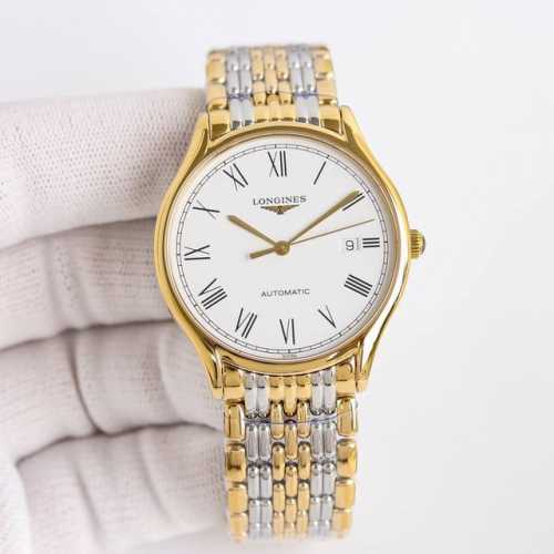 浪琴 Longines Mk3 律雅系列L4.960，38.5Mm尺寸. 一步到位凌越巅峰.搭配海欧2892机芯，统一装配原庄钢带，同步配件， 同时保证了正品表