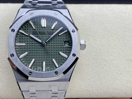 Zf厂出品 爱彼50周年纪念款15510全系列 41Mm全新的50Th Anniversary版本Ref. 15510St，一口气带来5款表盘颜色型号，包括：蓝 - 点击图像关闭