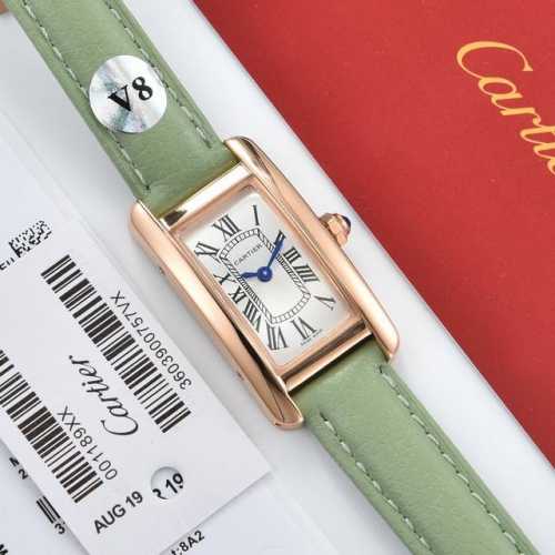 白 金 钻30 V8台湾厂卡地亚-美国坦克-Cartier Tank Am ricaine腕表 小号表款 三码合一 采用蓝宝水石晶镜面 瑞士石英机芯 原版开模