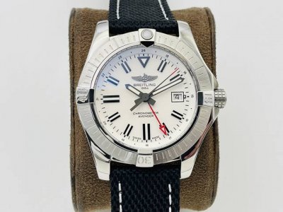 G8 Factory 墙裂推荐 百 年 灵-复仇者双时区自动机械腕表45Mm Avenger Automatic Gmt 45 1原装开模精钢表壳 直径45Mm