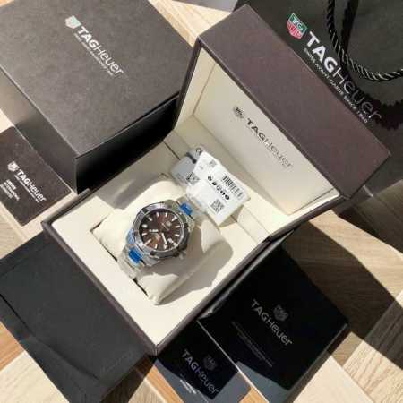 硬货，Original Tagheuer,泰格豪雅竞潜系列机械表，专柜2W。 大号~43Mm表径，蓝宝石镜面，超强夜光指针，原装瑞士机芯，支持拆机验货，硬汉风格 - 点击图像关闭