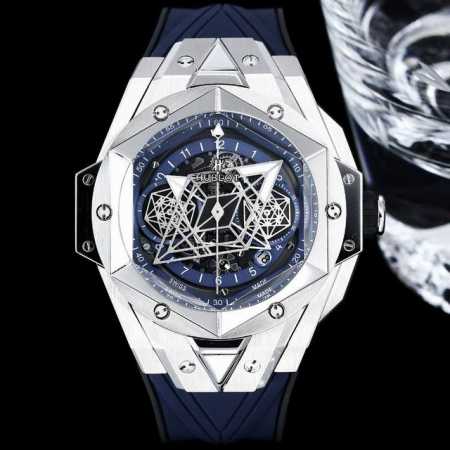 Hublot 宇舶 全新big Bang Sang Bleu Ii 刺青腕表 再次与知名刺青工作室sang Bleu合作 推出又款利用几何图形巧妙构思的刺青ll - 点击图像关闭