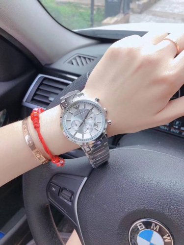 A玛尼自家款到货新款六针款.钢带款六针计时机芯.白壳白盘