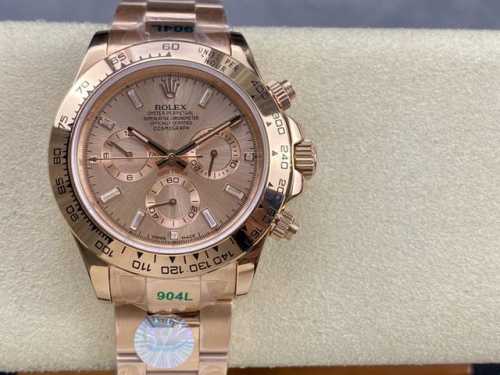 Sk Factory 劳力士rolex 迪通拿系列 直径 40Mm 机芯 搭载全自动机械机芯 圈口 进口精抛光圈 陶瓷圈 镜面 防刮蓝宝石玻璃镜面 材质 进口3