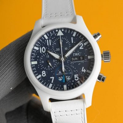 Tw全面升级 Iwc 万国 Rw1 最新陶瓷腕表 万国 飞行员系列 计时腕表震撼来袭， 秒杀市场所有版本，细节与配合更细腻 匠心精神，精雕细琢V2板本 秒杀市场